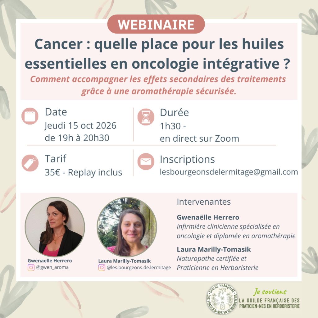 Webinaire onco-aromathérapie
